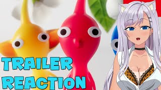 REACTION VIDEO - Pikmin 4 — Your First Expedition with Pikmin — Nintendo Switch