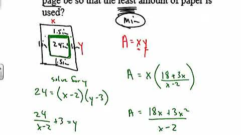Optimization Problem (Rectangle with image)