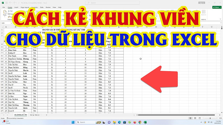 Hướng dẫn tạo khung trong excel năm 2024