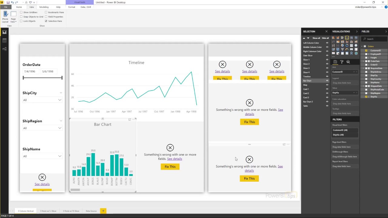 Power BI Tips – Adding a Link to a Picture