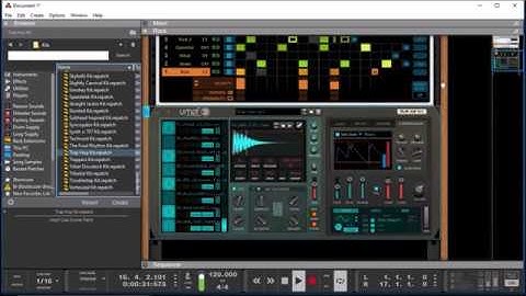 UMPF Club Drums and the DRUM SEQUENCER Player - Reason Tutorial