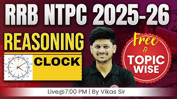 RRB NTPC New Vacancy 2025 | RRB NTPC Reasoning Classes 2025 | RRB NTPC Classes 2025 | Topic Wise