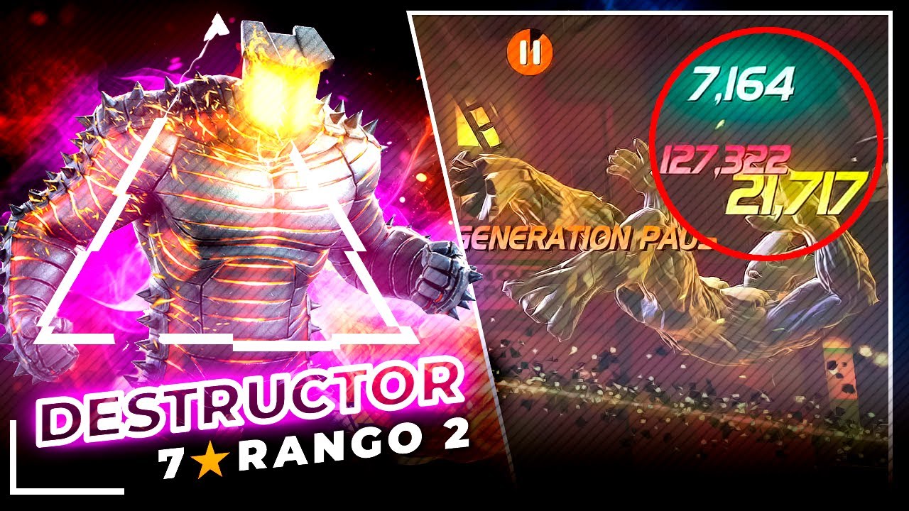 COMO USAR  a DESTRUCTOR! - Vale la PENA su DUPLICA?  | marvel batalla mcoc