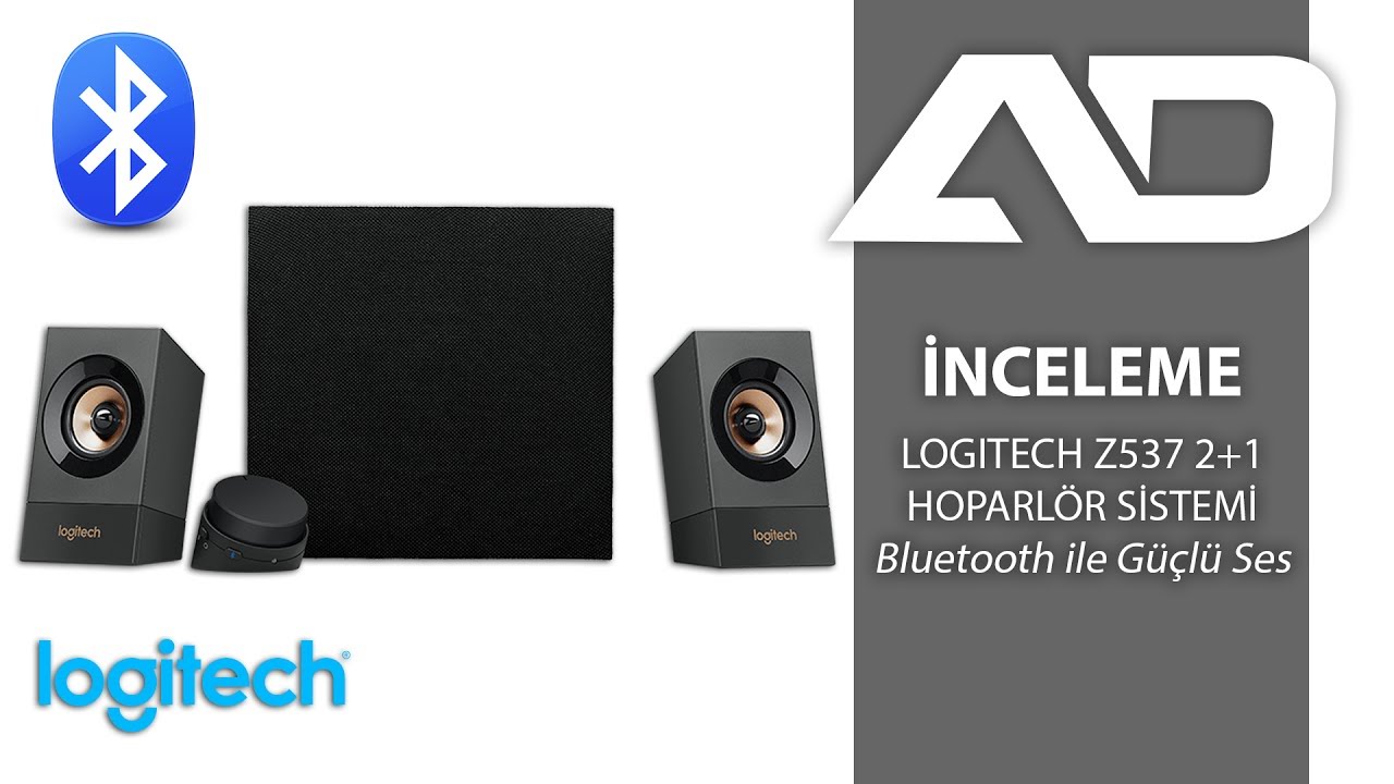 logitech z537 2 1 bluetooth hoparlör sistemi İncelemesi youtube