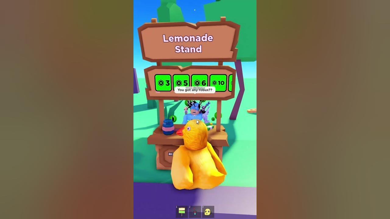 The Duck Walked Up To The Lemonade Stand Plsdonate Shorts Youtube