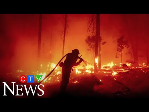 Out-of-control Southern California wildfire sparked by fireworks used at gender reveal party