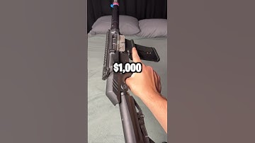 $10 Airsoft Gun Vs $1000 Airsoft Gun!