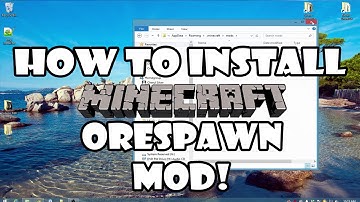 How To Install the Minecraft Orespawn Mod!
