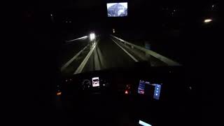 Bus Driving POV | Night Drive To Växjö screenshot 4