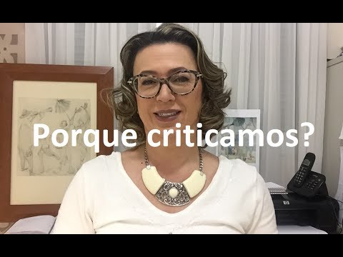 Vídeo: Como Parar De Criticar Os Outros