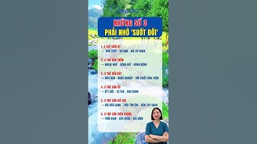 Những số 3 phải nhớ suốt đời #duocsily #dsly #chamsocsuckhoe