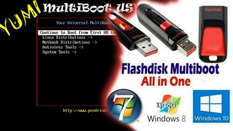 Cara Buat Flashdisk Multiboot Menggunakan Yumi (Bisa Di isi banyak OS)