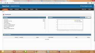 Open Cart Admin: add Category