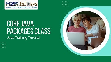 Core Java Packages Tutorial  | Java Training  Course | Java Online Training | H2k Infosys