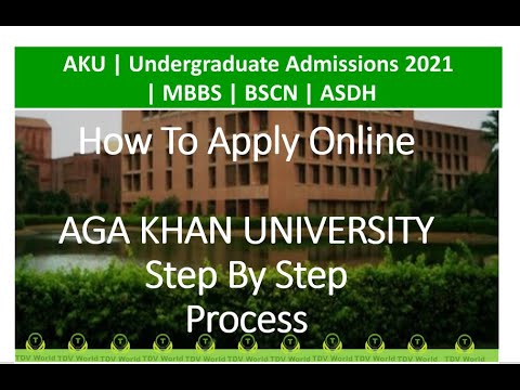 How To Submit AKU online application 2021