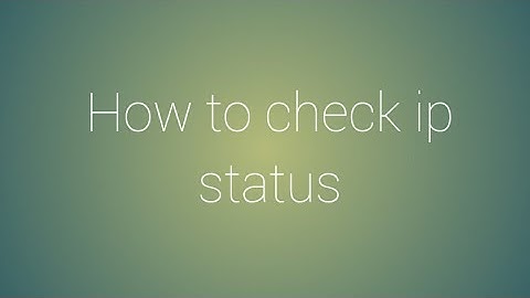 How to Check Whether an IP Address is Blacklisted or Not 2021