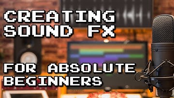 Creating sound effects for games: - A beginner