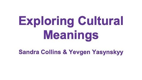 Counselling Techniques: Exploring Cultural Meanings I