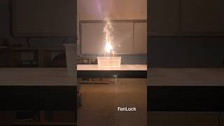 Termit reaksiyonu🔥🔥#experiment #chemistry #science