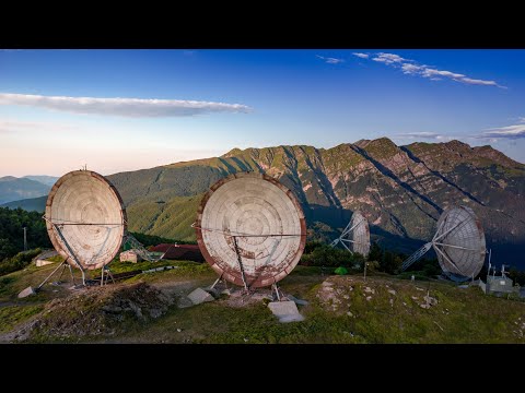 Camping at an Abandoned Cold War Radar Base in Italian Alps | ACE High NATO Communication System @TheDarkPirateStories