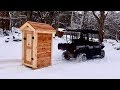 Setting up the NEW Homestead Smoke House and First fire in the FIRE BOX