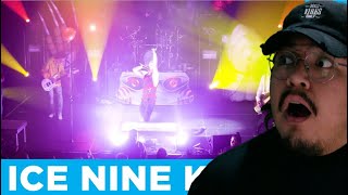 Reaction Ice Nine Kills  Thriller michael Jackson Cover   Belasco Theater In La