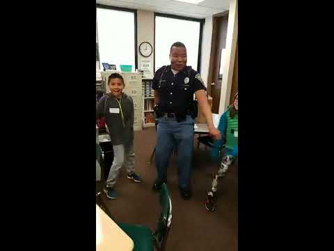 Dancin Indiana State Trooper l DuJUAN Presley-McFadden l Career Day l Stout Field Elementary School