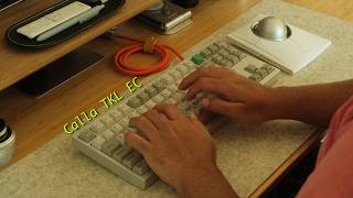 calla tkl ec | topre | typing sounds