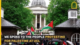 Protesters at University College London protesting for Palestine have their say by Islam Channel 849 views 8 days ago 6 minutes, 3 seconds