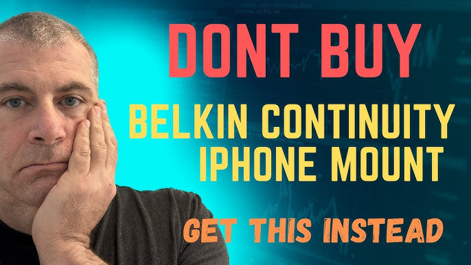 Belkin Magnetic Phone Mount that can track your face! 