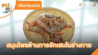 สมุนไพรต้านการอักเสบในร่างกาย | ปรับก่อนป่วย | คนสู้โรค