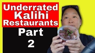 Underrated Kalihi Restaurants Part 2 | Old Saimin House | Penny's Drive In | Monarch Seafoods