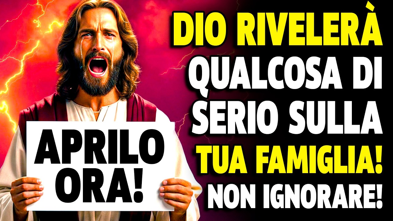AVVISO URGENTE DA DIO: QUALCOSA DI SERIO STA MINACCIANDO LA TUA FAMIGLIA… VUOI IGNORARLO?