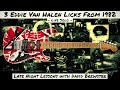 3 Eddie Van Halen Licks From 1982