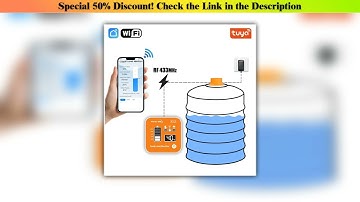 Me201r Tuya App — Discount (2025): Me201r Tuya APP Ultrasonic Level Sensor With LCD