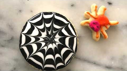 Spider web cookie-How to