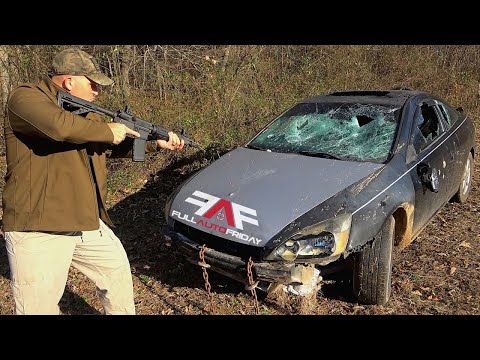 Full Auto 458 Socom & AR-15 vs Car 🚙 (Full Auto Friday)
