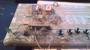 temporizador con 2 display 7 segmentos