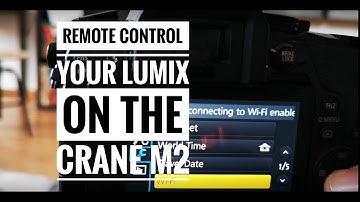 How To Remote Control  Your Camera On The Zhiyun Crane M2