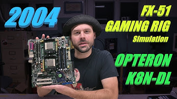 PC Gaming in 2004 with the Asus K8N-DL. Can it Run Crysis ?