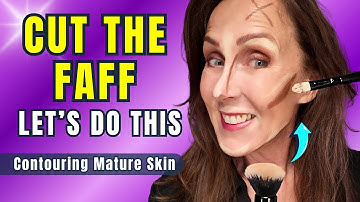 Eenvoudige manier om de rijpere huid te contouren en te highlighten (ouder dan 50)
