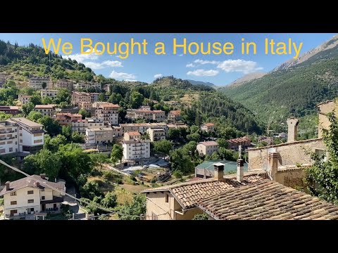 We Bought a House in Abruzzo, Italy - A Visit to Scanno