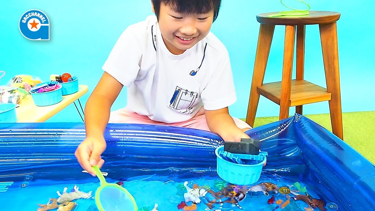 100均の手作りポイで色々なものをすくってみました がっちゃん ダイソー Youtube