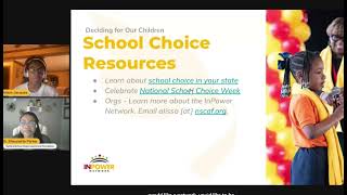 PT 4 NSCAF- Deciding for Our Children: A Conversation on School Choice for Black Families