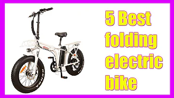 5 Best folding electric bike