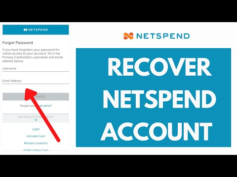 Recover Netspend Account 2021 | How to Reset Netspend Login Password?