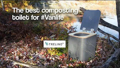 Trelino Composting toilet - Install and review. #Camper #vanlife #rv
