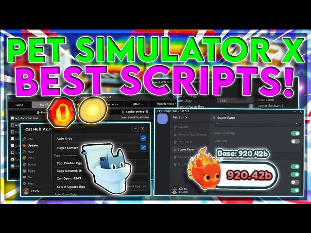 roblox script pet simulator x｜TikTok Search