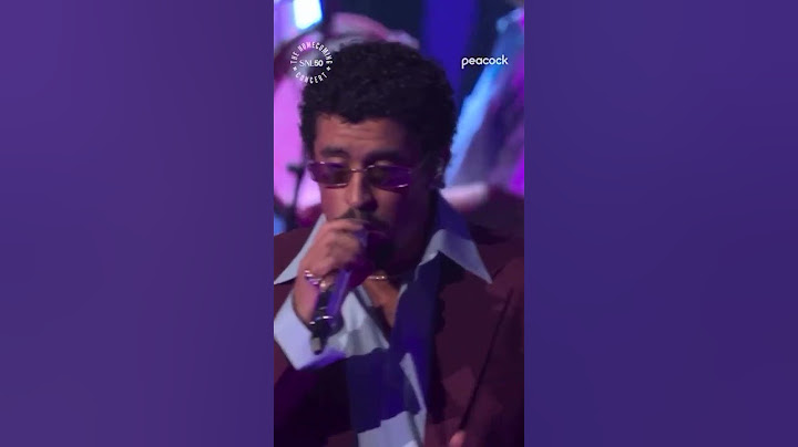 #BadBunny canta #DtMF celebrando los 50 años de Saturday Night Live   #SNL50 #shorts