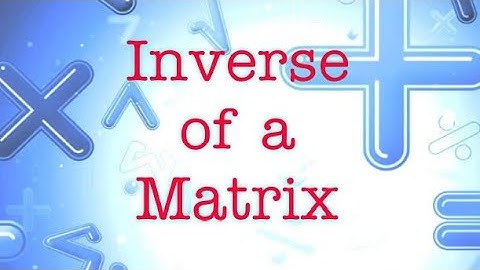 Inverse of a Matrix |malayalam #StudentsCornerMalayalam